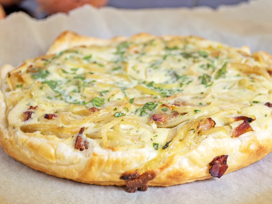 Zwiebel-Speck-Kuchen