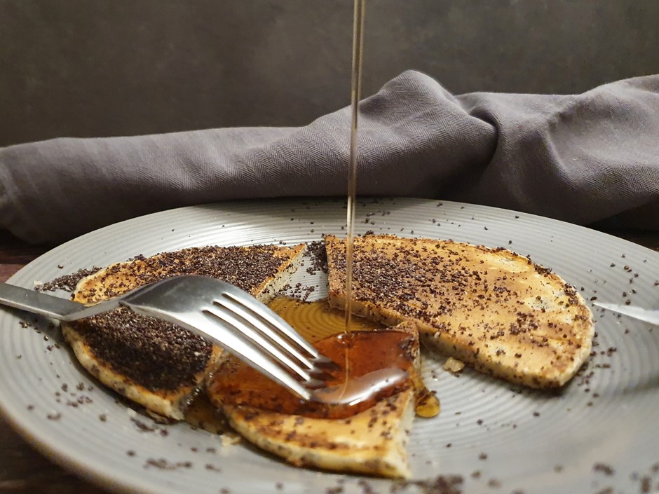 Pancakes mit Mohn