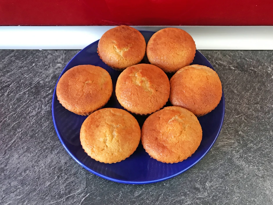 Saftige Kokosmuffins ohne Mehl