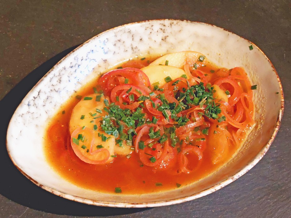Apfel-Zwiebelsuppe