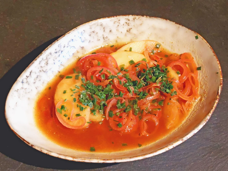 Apfel-Zwiebelsuppe
