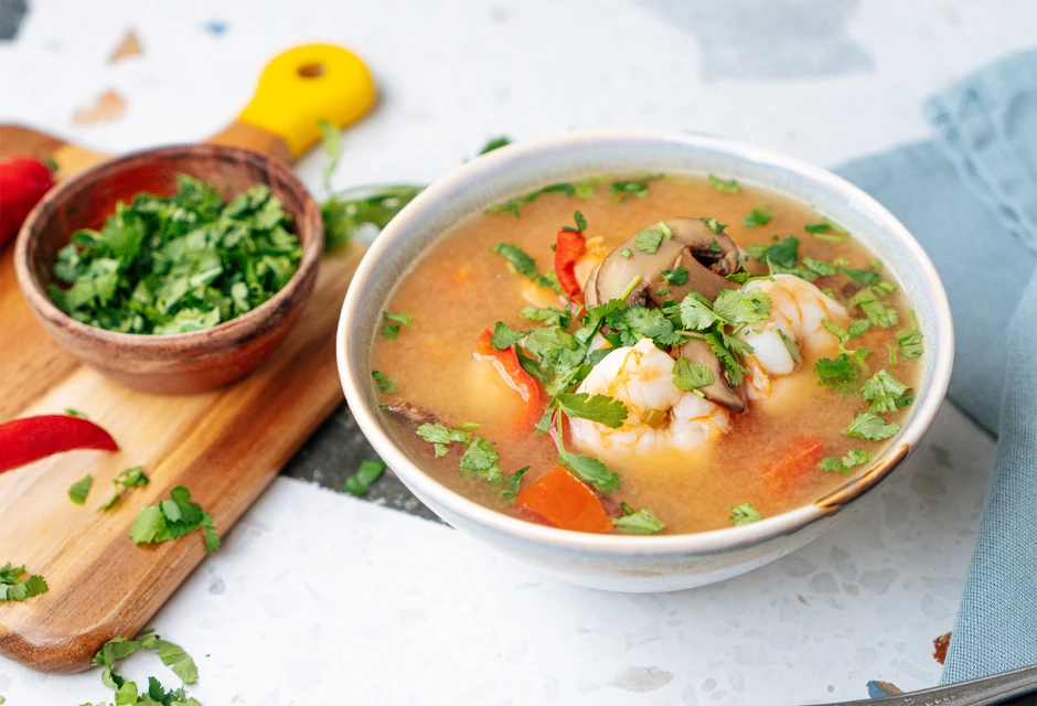 Tom Yam Gung Suppe