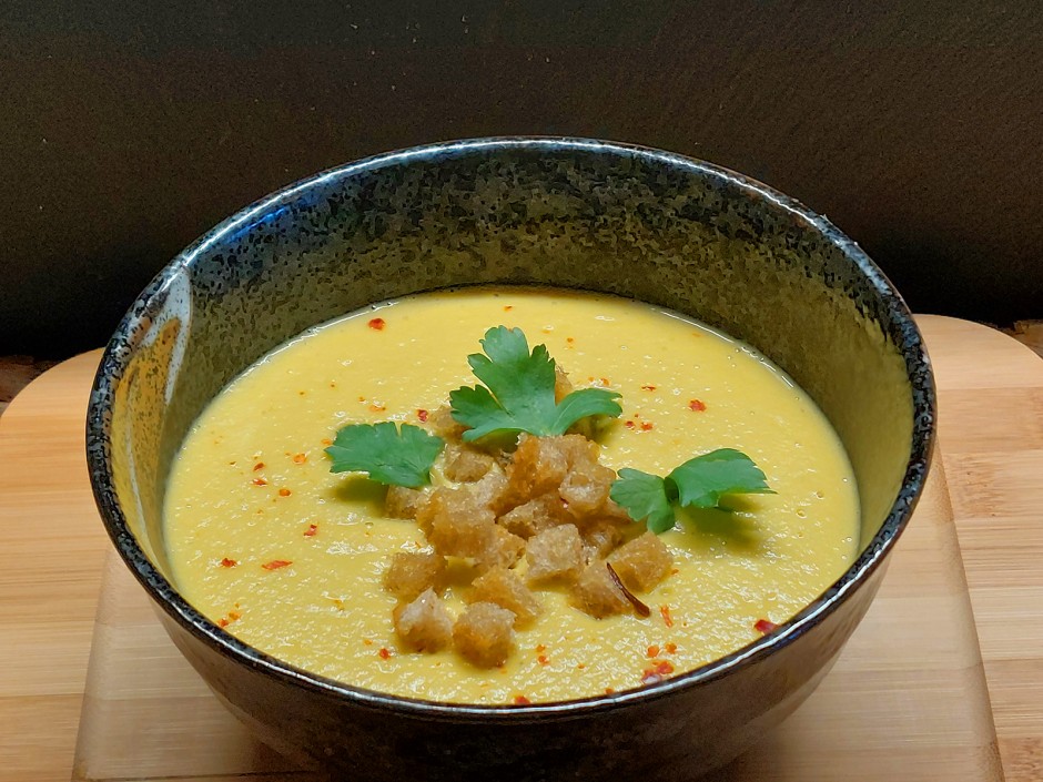 Wurzelschaumsuppe