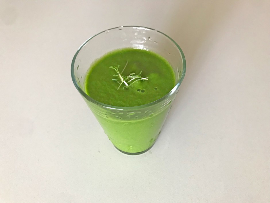 Spinat-Kresse-Smoothie