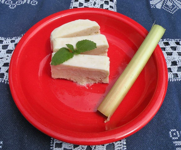 Rhabarbereis mit Stevia