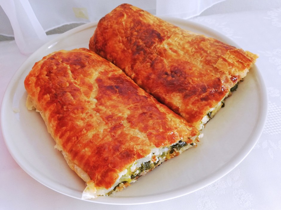 Lauchstrudel