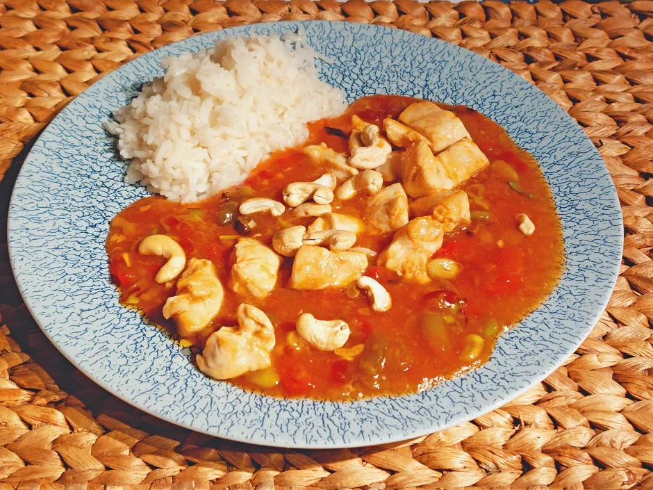 H&uuml;hnerbrust s&uuml;&szlig;sauer