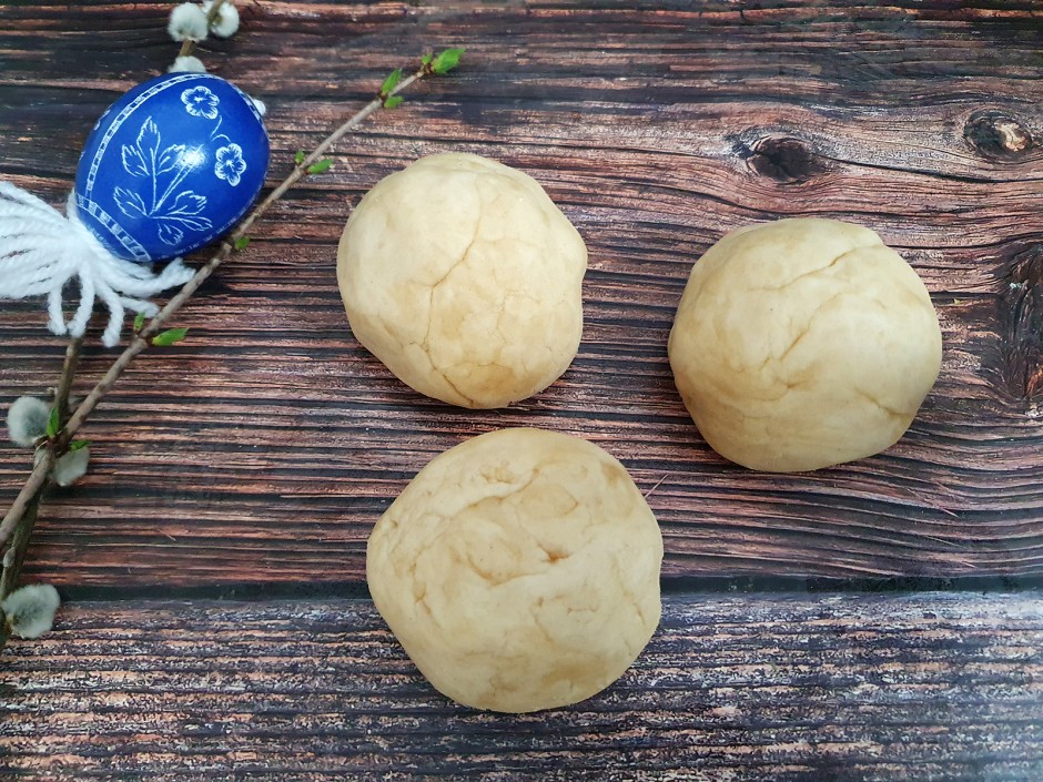 Osterhasen aus Topfenteig