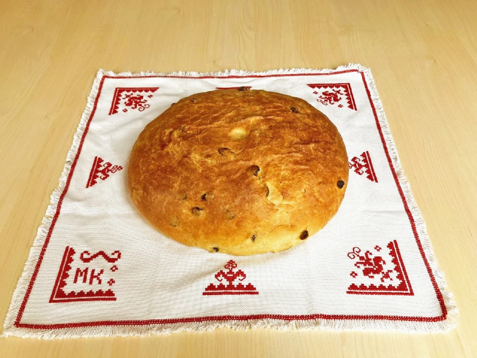 Veganes Osterbrot