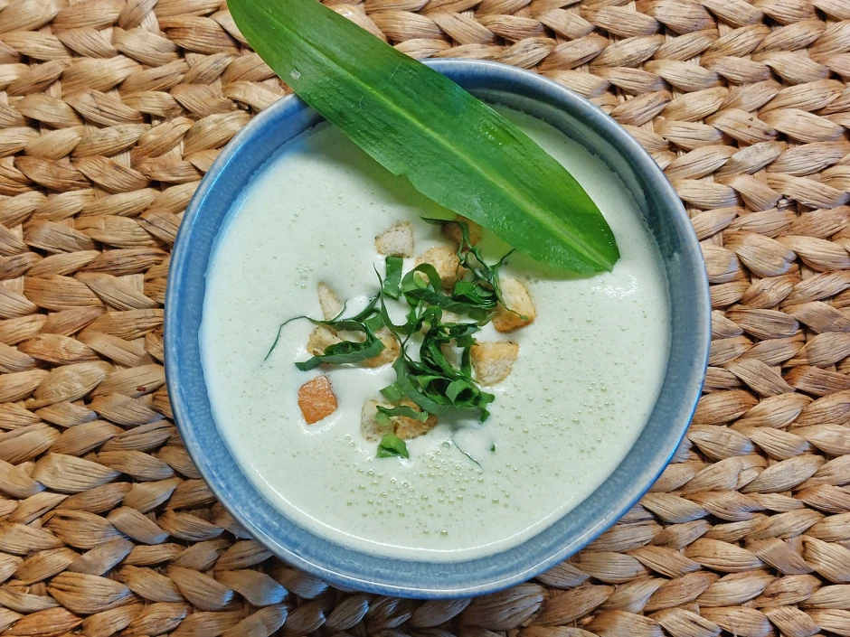 Bärlauch-Cremesuppe