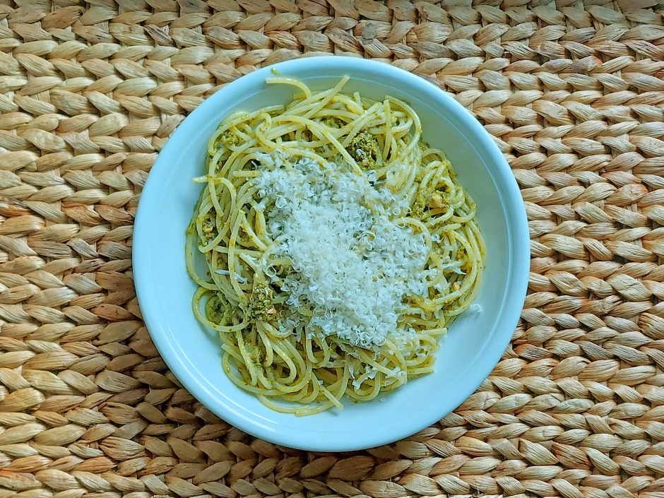 Spaghetti mit B&auml;rlauchpesto