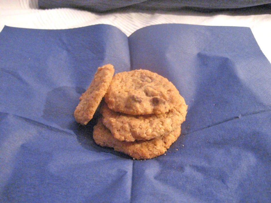 Rosinen-Haferflocken-Cookies