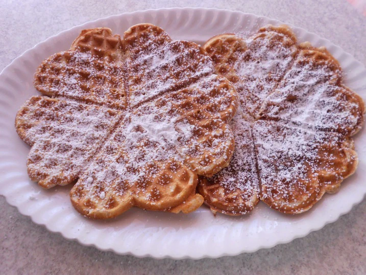 Fettfreie Buttermilchwaffeln
