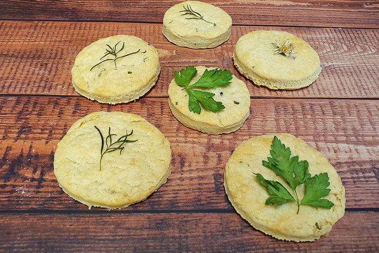 Shortbread Cookie mit Kräutern