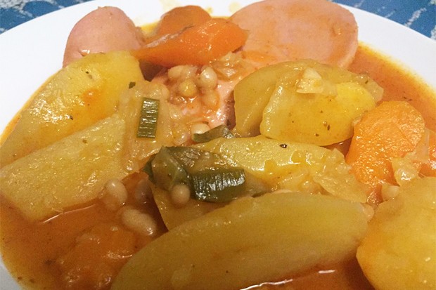 Scharfes Kartoffelgulasch