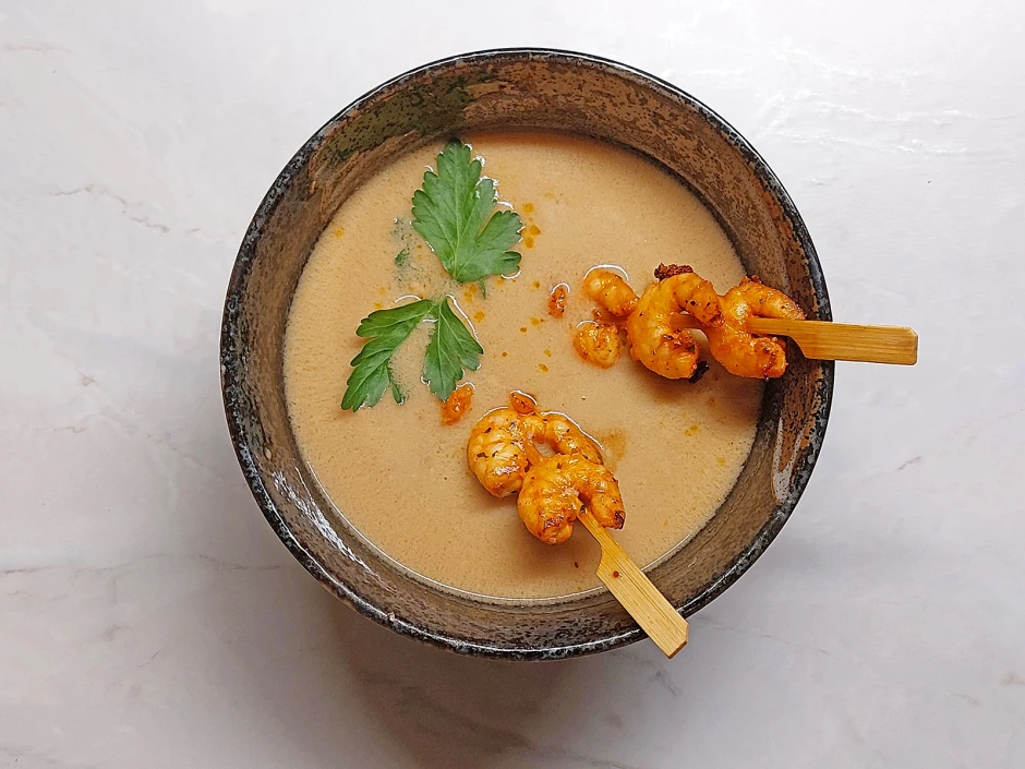 Thail&auml;ndische Garnelensuppe