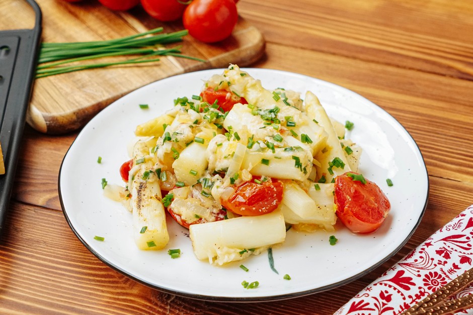 Spargel-Pfanne