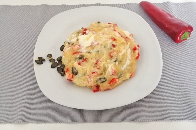 Polenta mit Kürbiskernen