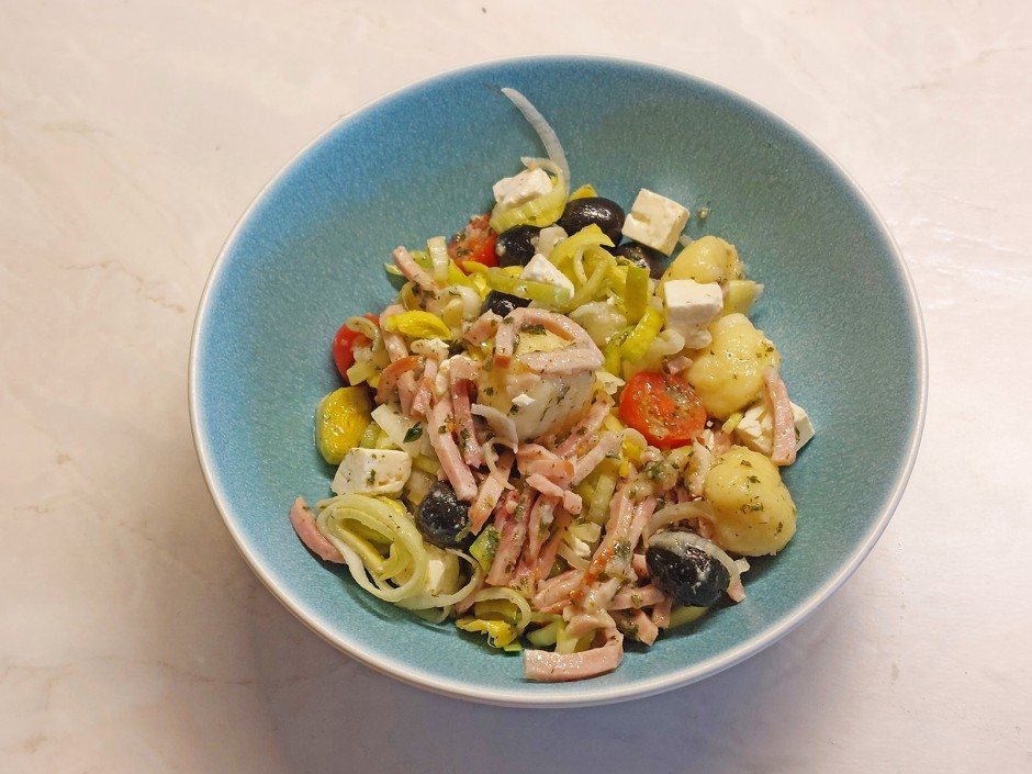 Gnocchi-Lauchsalat