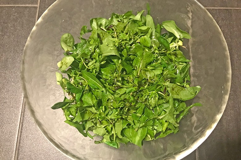 Wildkräutersalat