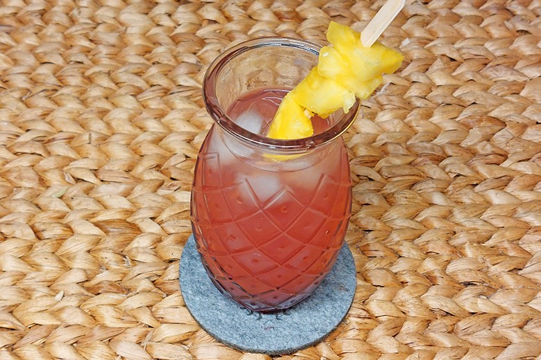 Ananas-Apfel-Drink