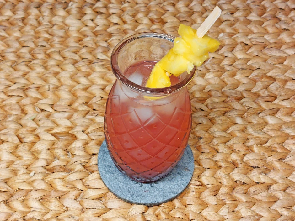 Ananas-Apfel-Drink