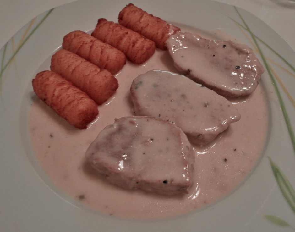 Schweinemedaillons mit Creme-Fraiche-Sauce - Rezept