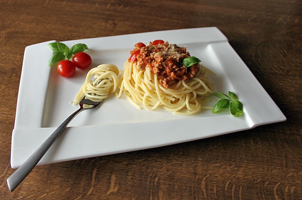 Würzige Spaghetti Bolognese