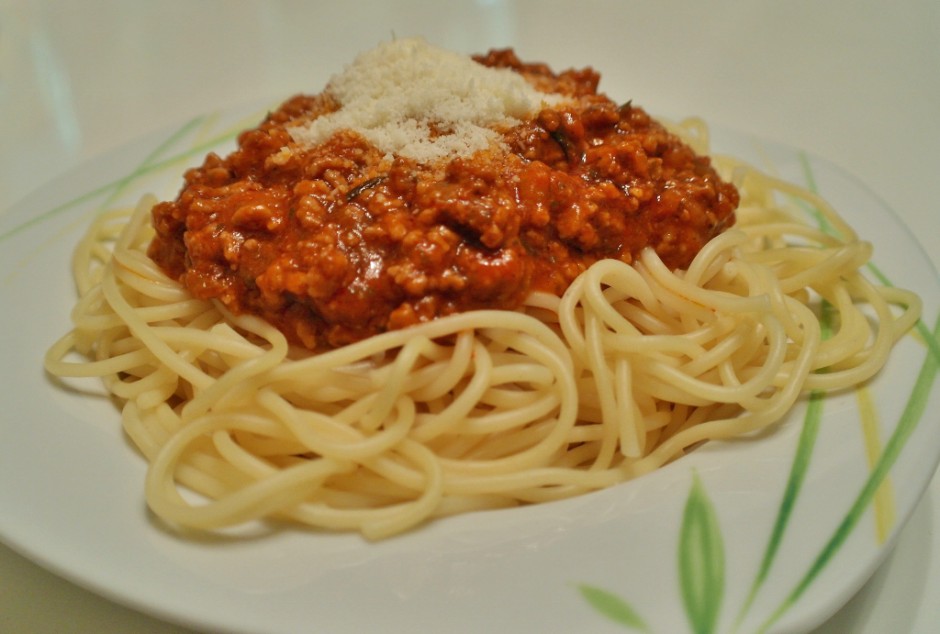 Würzige Spaghetti Bolognese