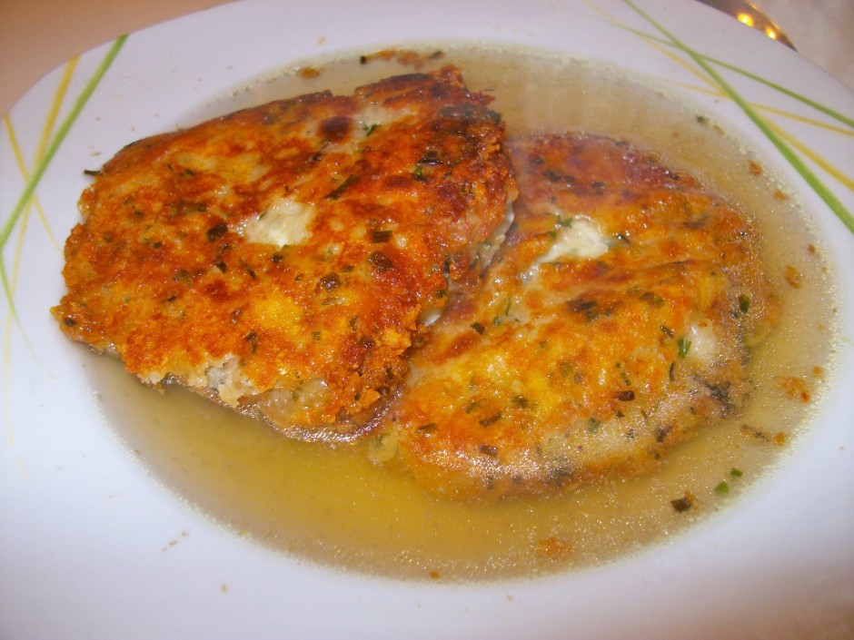Pressknödelsuppe