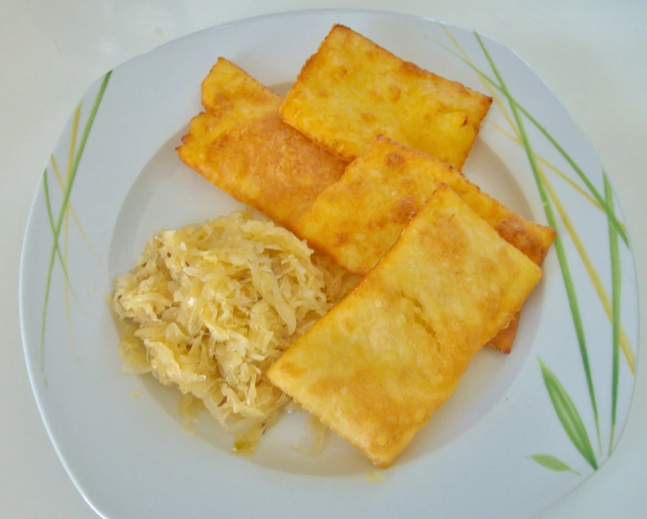 Kartoffel-Blattln mit Kraut