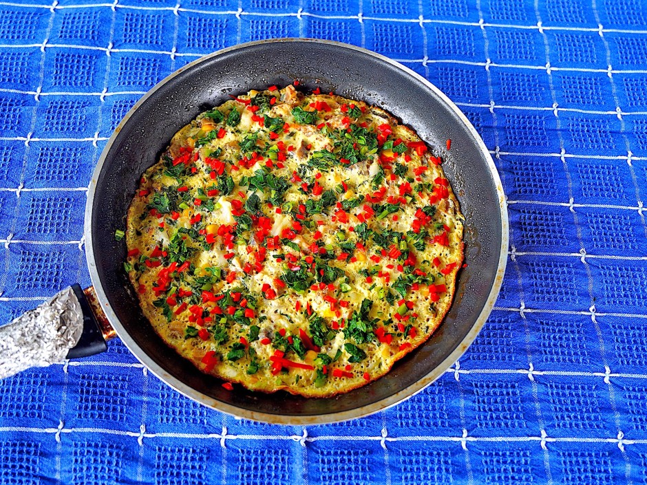 Exotisches Omelette alla Dapoer Sriwidi