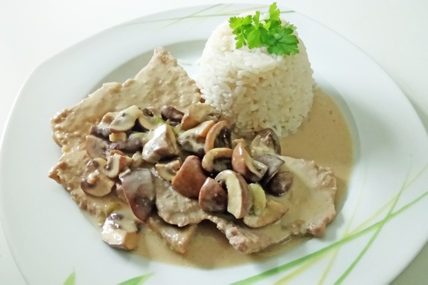 Champignonschnitzel
