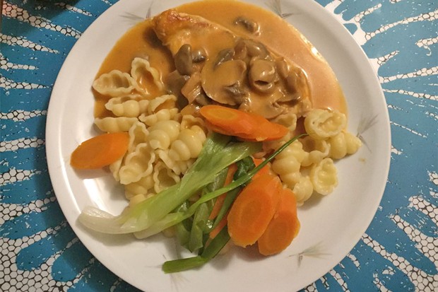 Champignonschnitzel