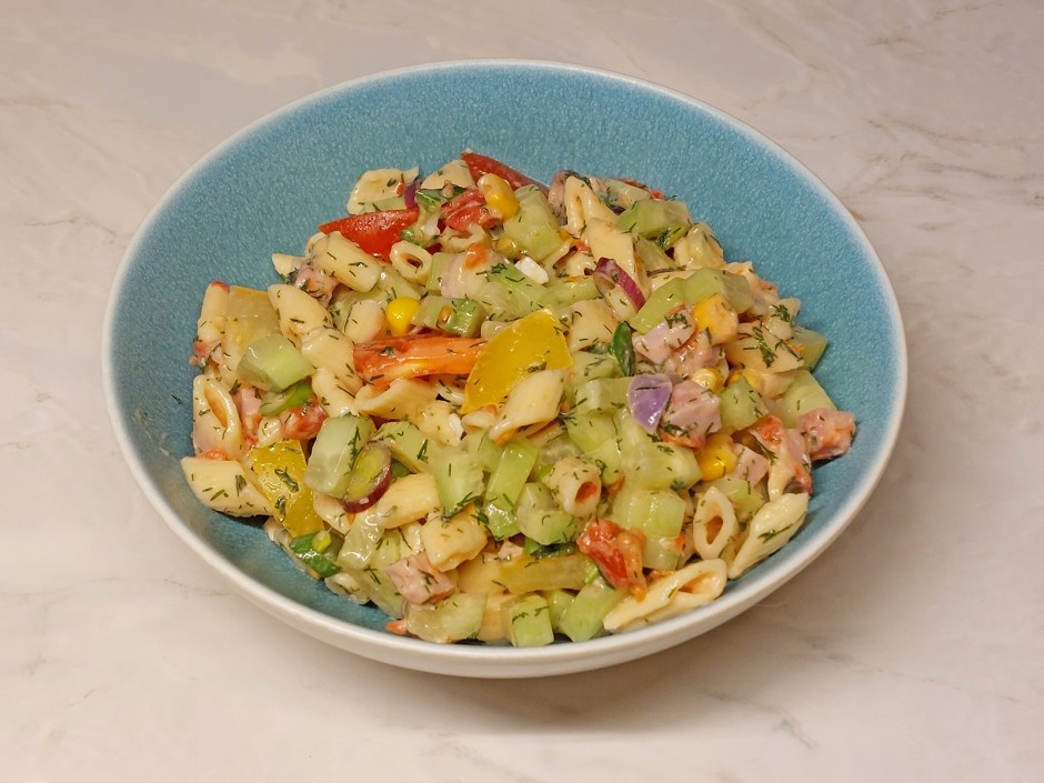 Nudel-Gurken-Salat