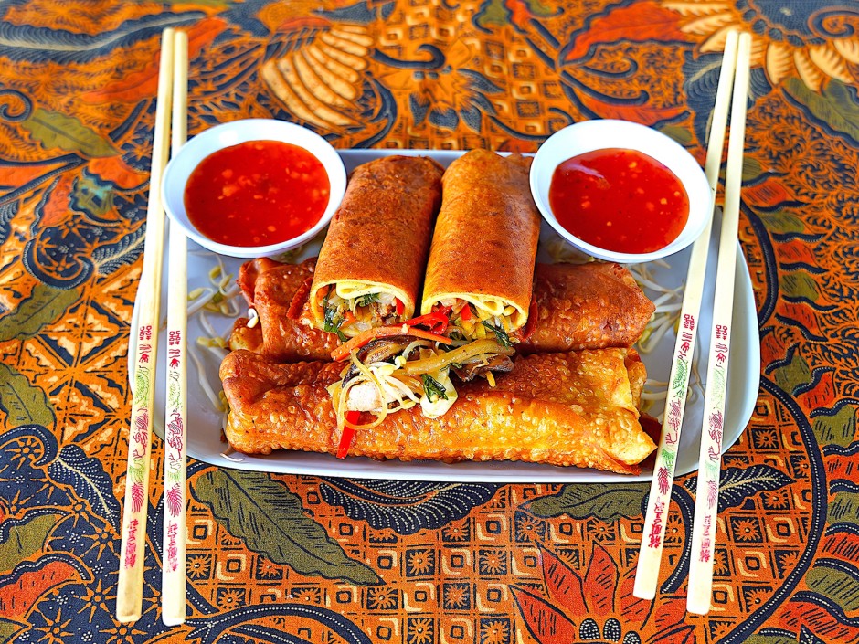 Balinesische Frühlingsrollen alla Legian Beach