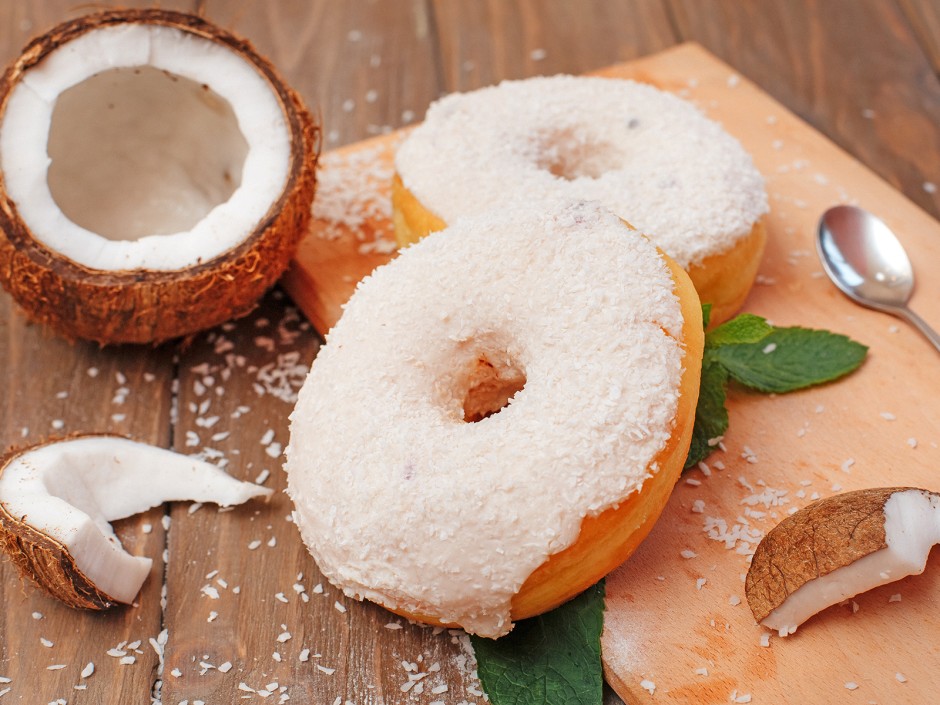 Kokos-Donuts