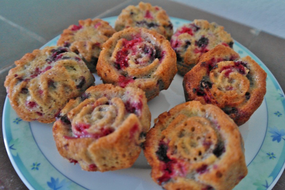 Beerenmix Muffins
