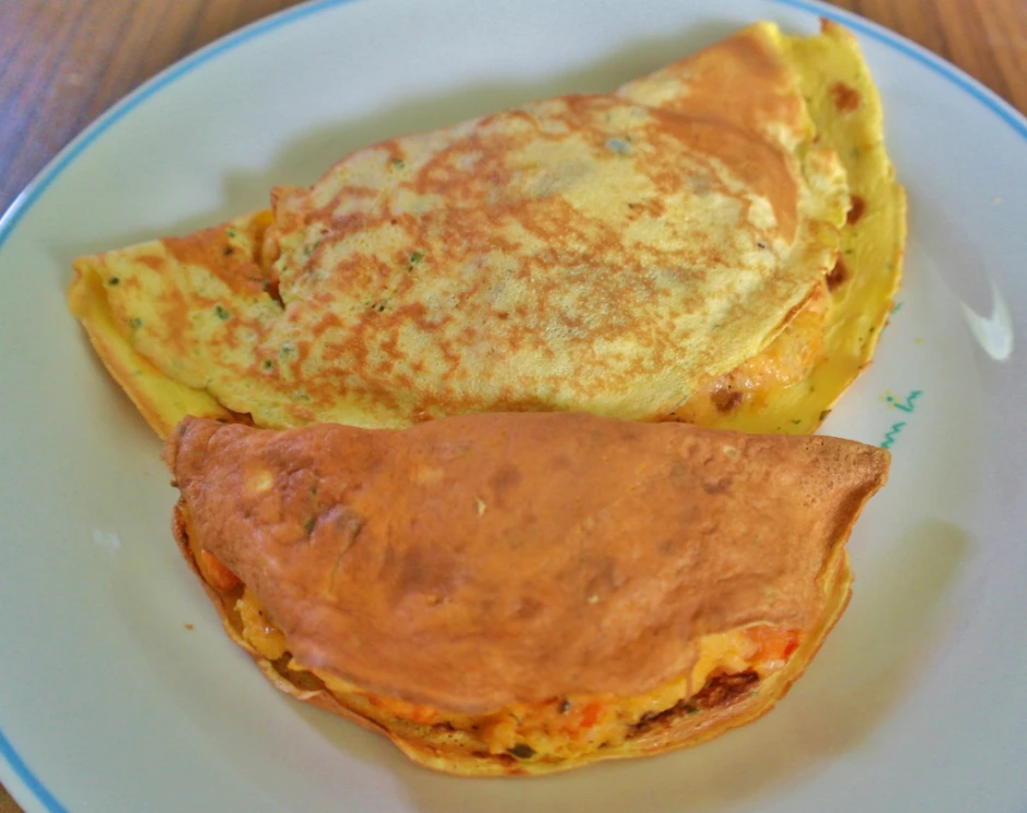 Tomaten-Mozarella Crepes