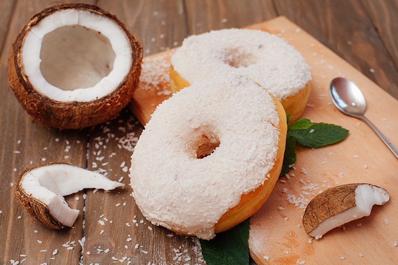 Kokos-Donuts