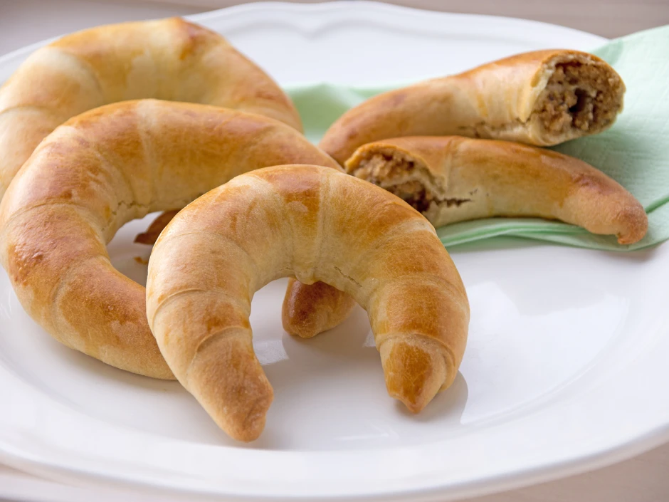 Gesunde Nusskipferl