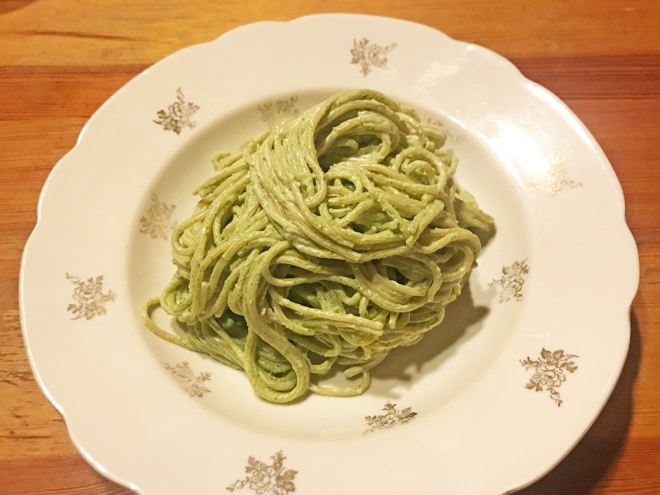 Brennnessel-Spaghetti