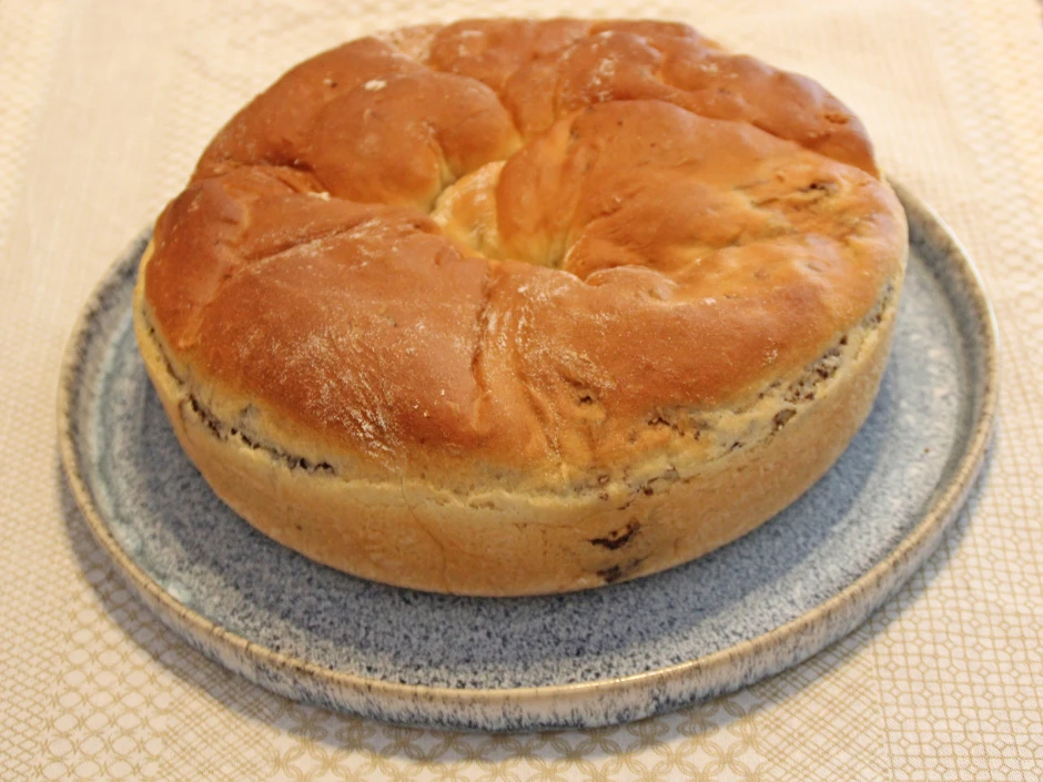 Mohnstrudel aus der Pfanne