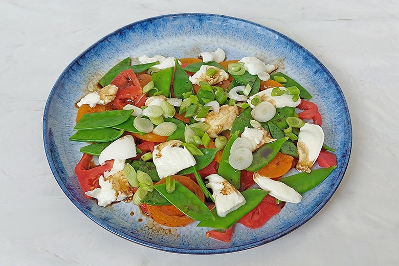 Zuckerschotensalat