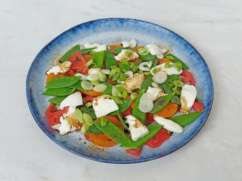 Zuckerschotensalat