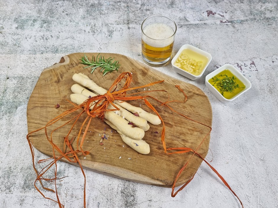 Grissini mit Bier