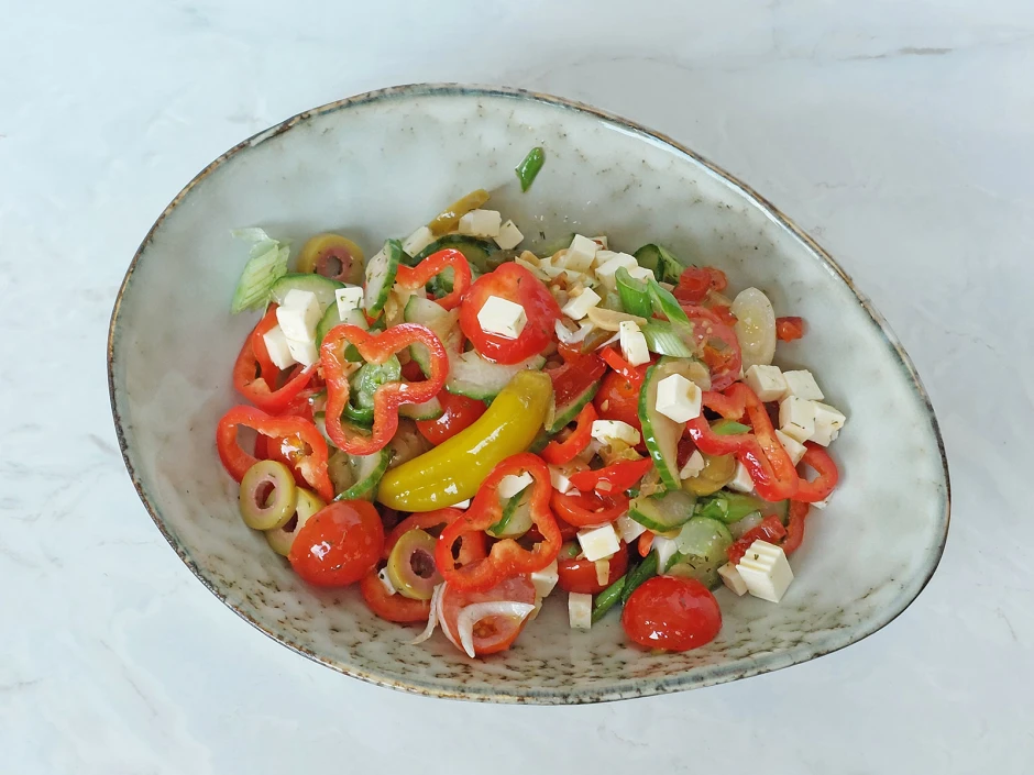Gurken-Paprika-Salat