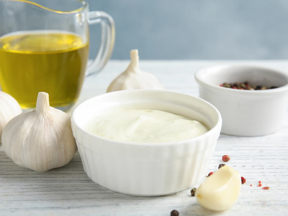 Knoblauchsauce leicht