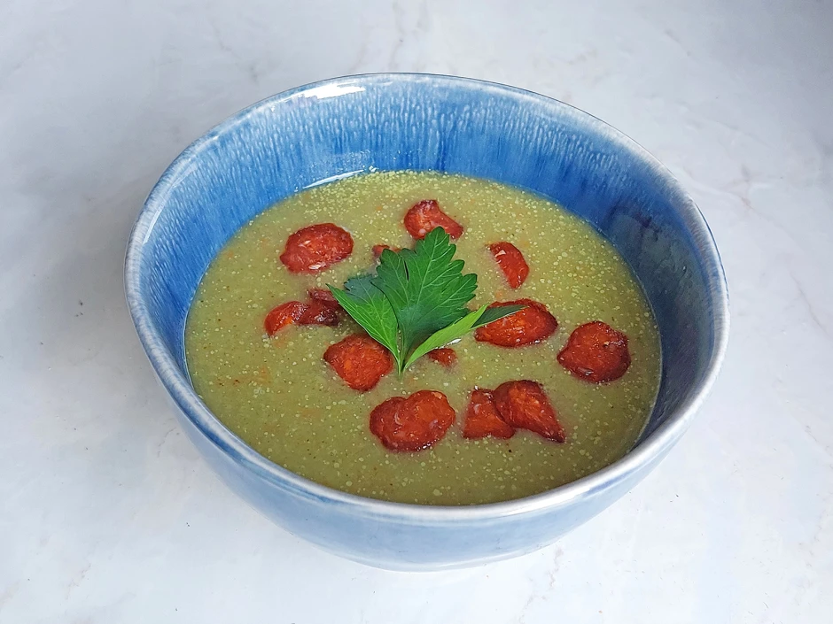Schnelle Erbsensuppe