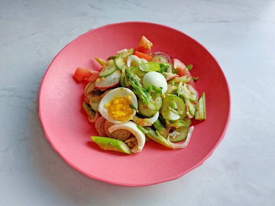 Spargel-Radieschen-Salat